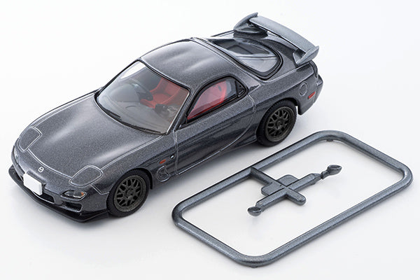 Tomytec 1:64 Mazda RX-7 Japanese Era #16 Spirit R Type A 2002 in Gray