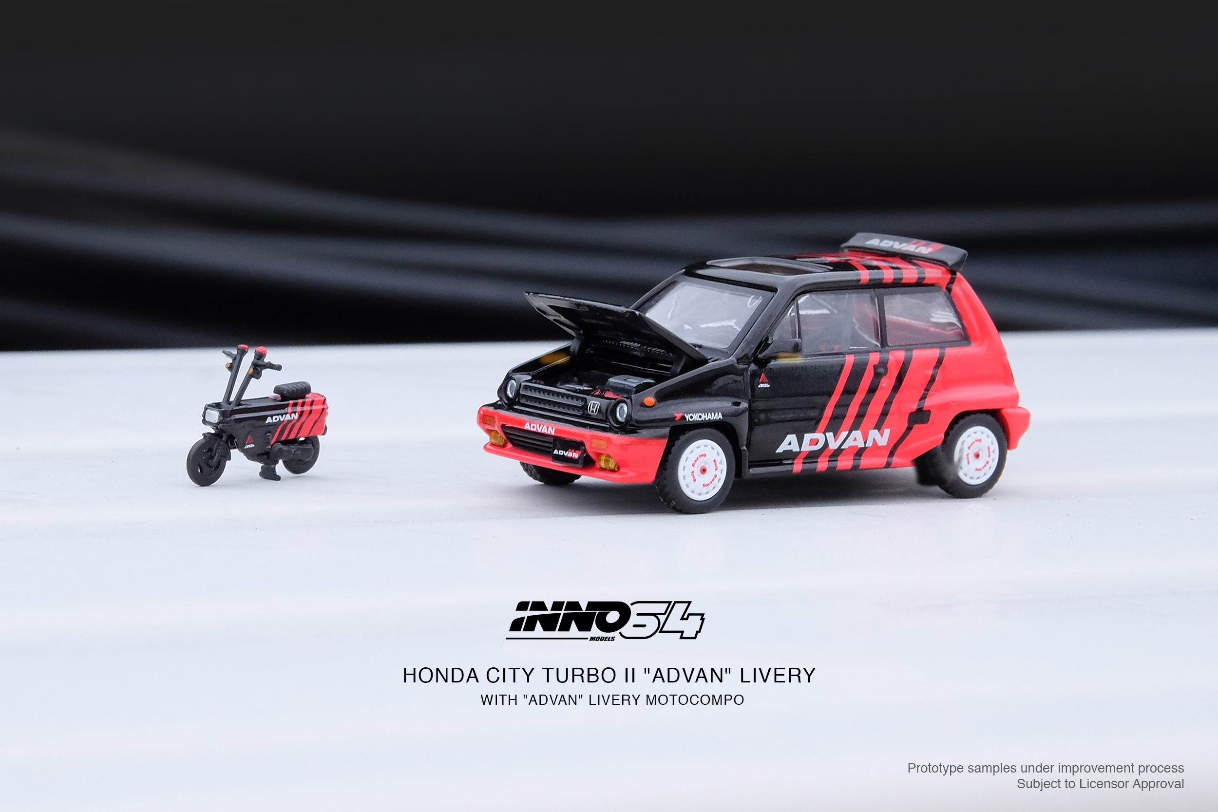PREORDER* INNO Models 1:64 Honda City Turbo II Police Livery with