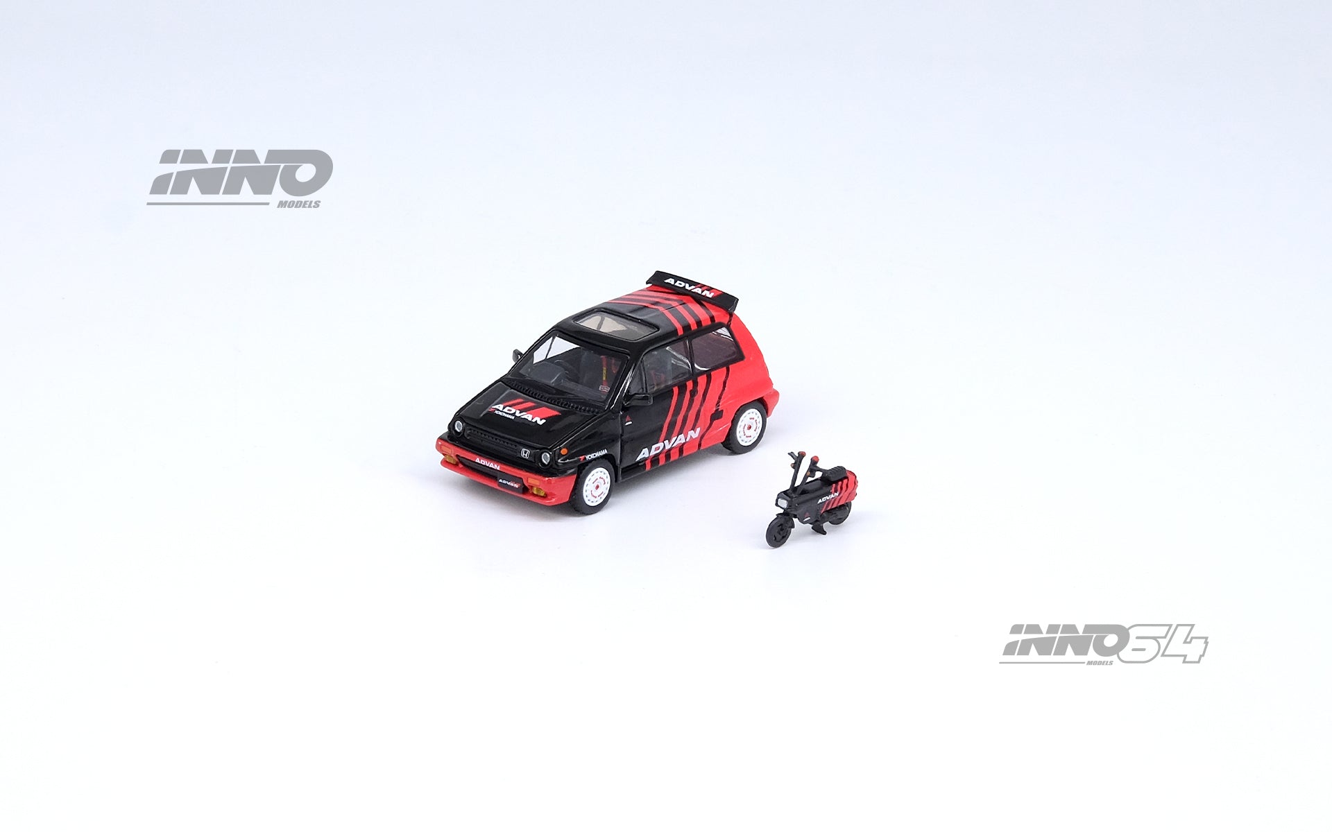 PREORDER* INNO Models 1:64 Honda City Turbo II Police Livery with