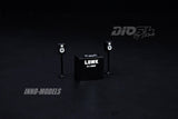 INNO Models 1:64 Liberty Walk Auto Salon Diorama Set with 1/64 Porsche 997 LBWK Chrome Finish and Figures