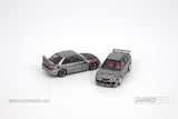 INNO Models 1:64 Mitsubishi Lancer Evolution III GSR Metallic Gray