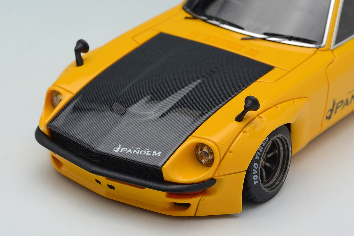 Nissan 240Z (S30) Pandem Rocket Bunny in Yellow – Model Cars Houston