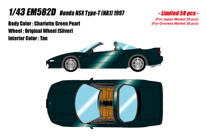 EIDOLON 1:43 Honda NSX (NA1) type T (NA1) 1997