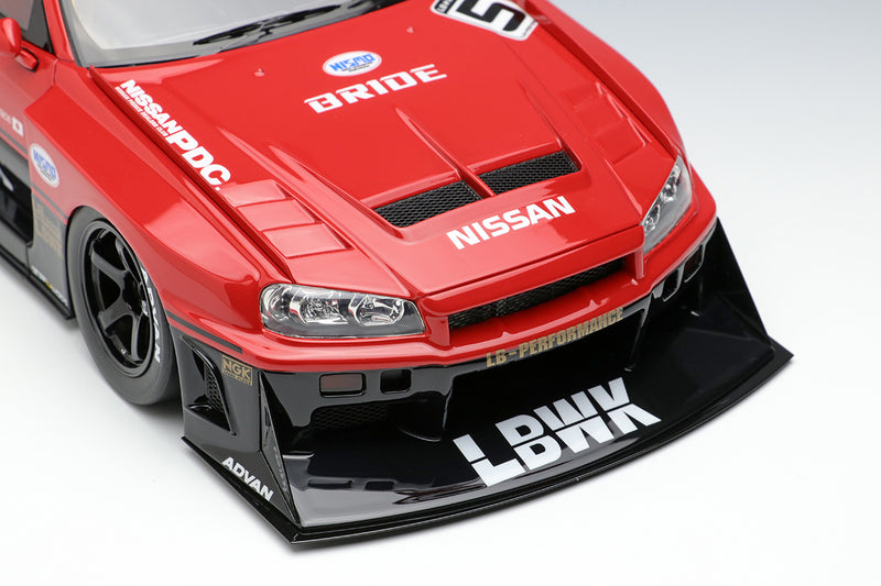 EIDOLON 1:18 Nissan Skyline (ER34) LBWK Super Silhouette Tokyo Auto Salon 2020