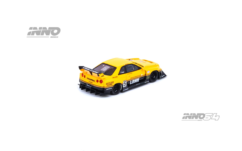 INNO64-R 1:64 Nissan Skyline LBWK ER34 Super Silhouette