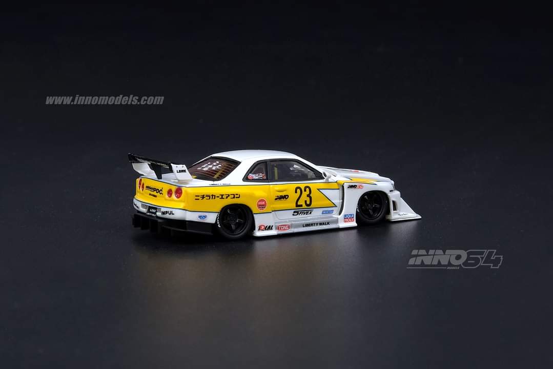 INNO Models 1:64 Nissan Skyline (ER34) Super Silhouette Liberty