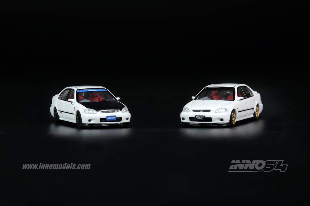 Amazon | INNO 1/64 ホンダ シビック フェリオ EK Vi-RS JDM Mod