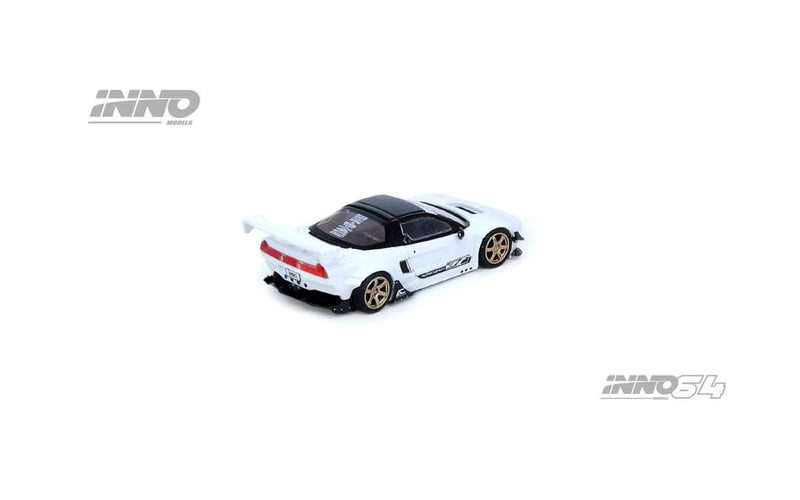 INNO64 1:64 Honda NSX (NA1) Auto Fashion Rocket Bunny V2 Aero in White
