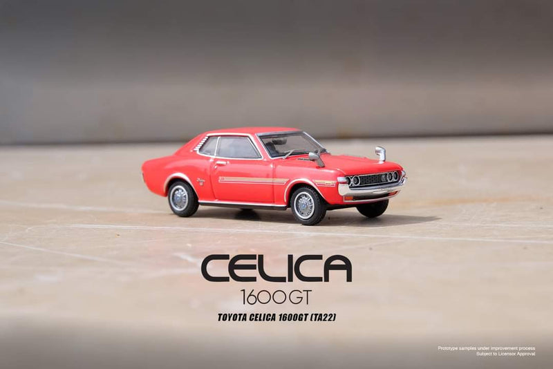 INNO Models 1:64 Toyota Celica (TA22) 1600 GTV in Red