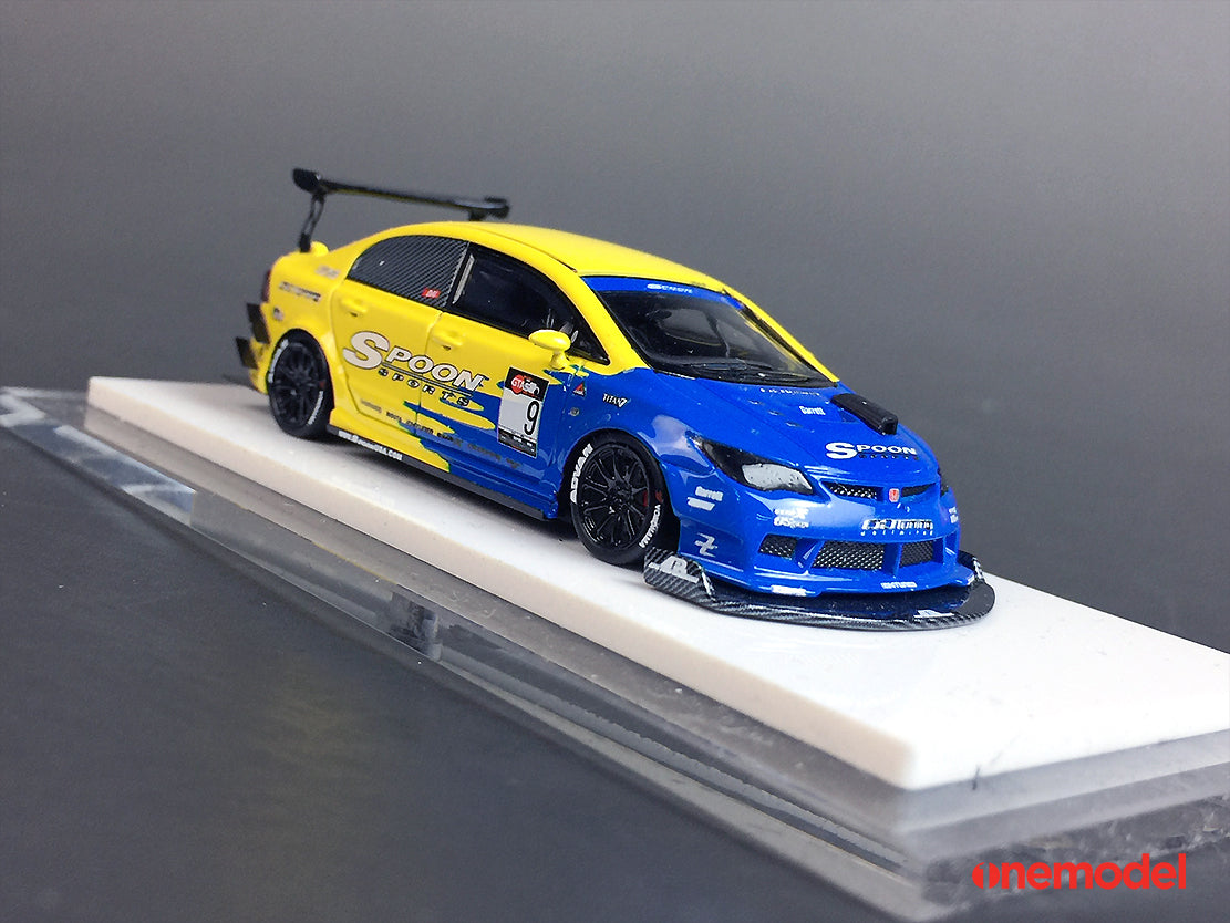 One Model 1:64 Honda Civic Type-R FD2 Spoon Sports – Model Cars