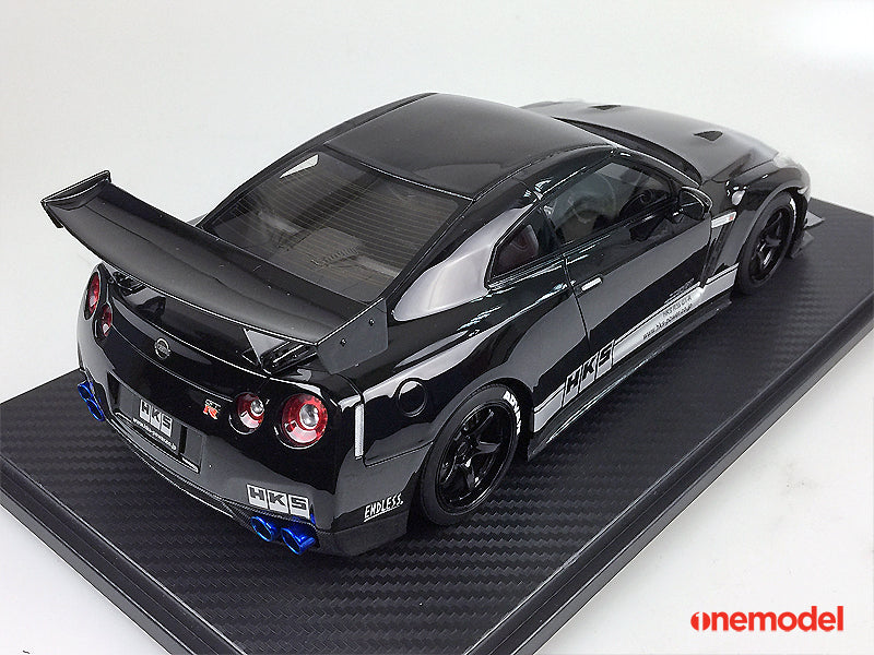 Nissan GT-R HKS Version Black – Model Cars Houston