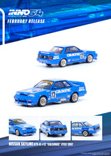 INNO Models 1:64 Nissan Skyline GTS-R (R31) #12 "Calsonic" JTCC 1987