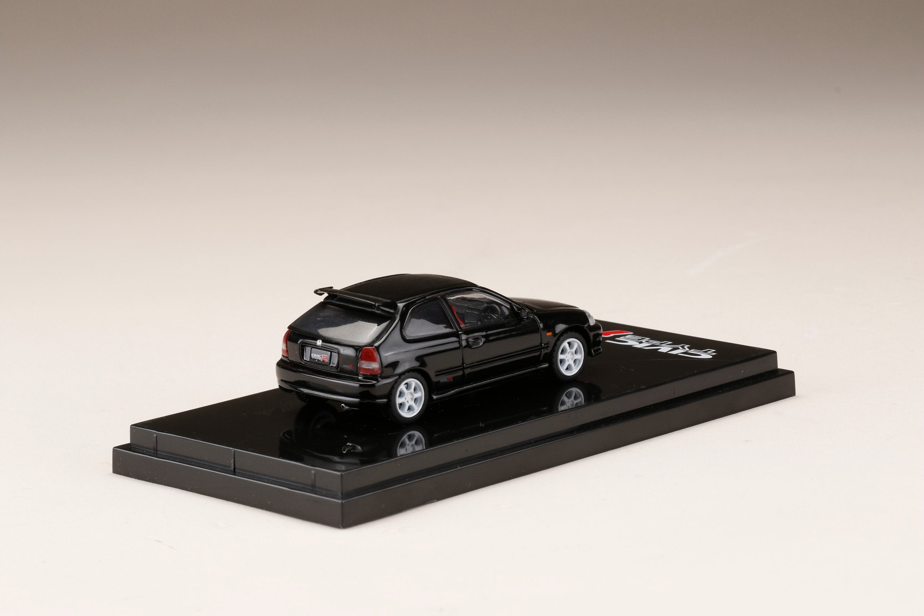 4R-433 ホビージャパン1/64 ホンダ シビック EK9 Hobby Japan 1:64 Honda Civic Type-R (EK9) 2000 Starlight Black