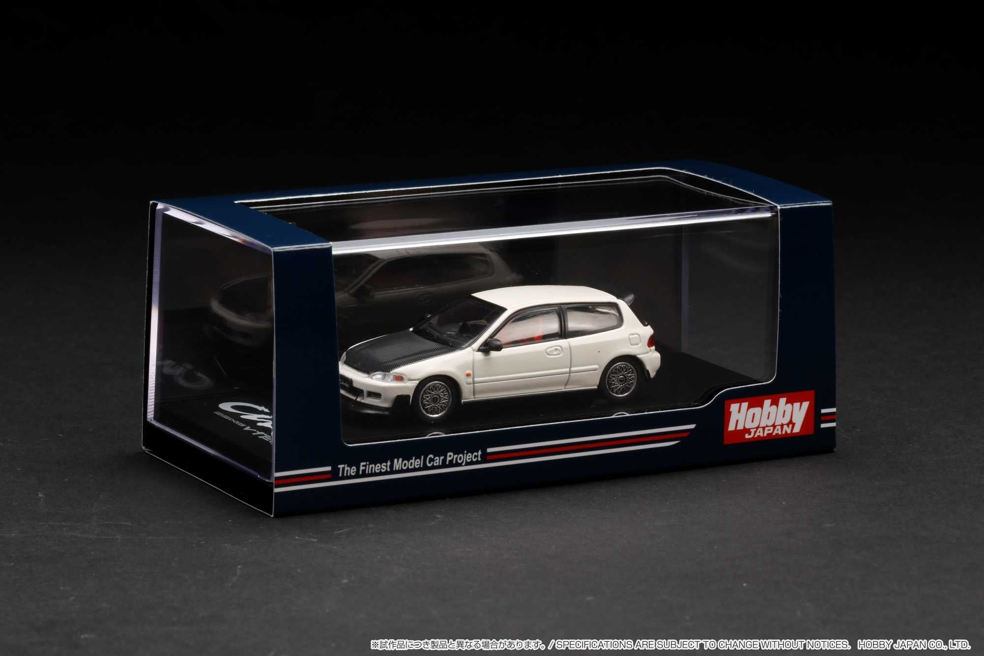 Hobby Japan 1:64 Honda Civic (EG6) SiR Ⅱ with JDM Style in Frost