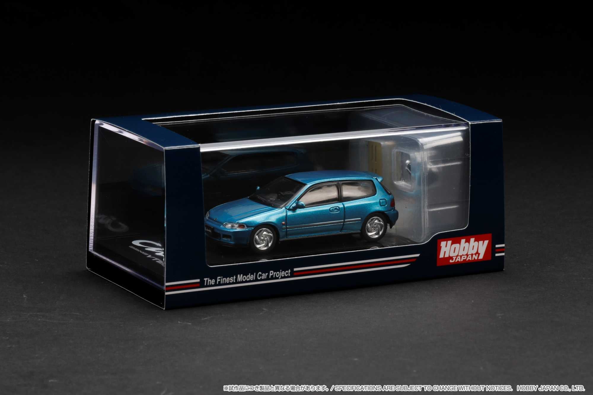 1/64 ホンダ シビック EG6 SiRⅡ エンジン付き ホビージャパン 白 Hobby Japan 1:64 Honda Civic (EG6) SiR Ⅱ with Engine Model in