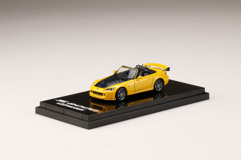 Hobby Japan 1:64 Honda S2000 Mugen Indy Yellow Pearl