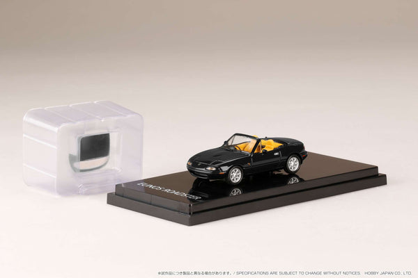 Hobby Japan 1:64 Mazda Eunos Roadster (NA6C) V-Special in Brilliant Black