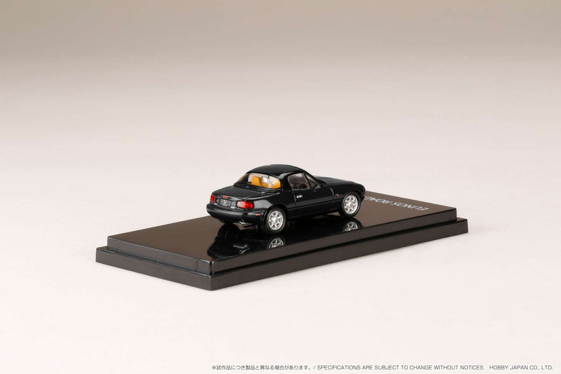 Hobby Japan 1:64 Mazda Eunos Roadster (NA6C) V-Special in Brilliant Black