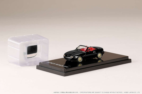 Hobby Japan 1:64 Mazda Eunos Roadster (NA6C) S-Limited in Brilliant Black