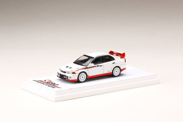 Hobby Japan 1:64 Mitsubishi Lancer GSR Evolution 6 Zero Fighter White (CP9A)