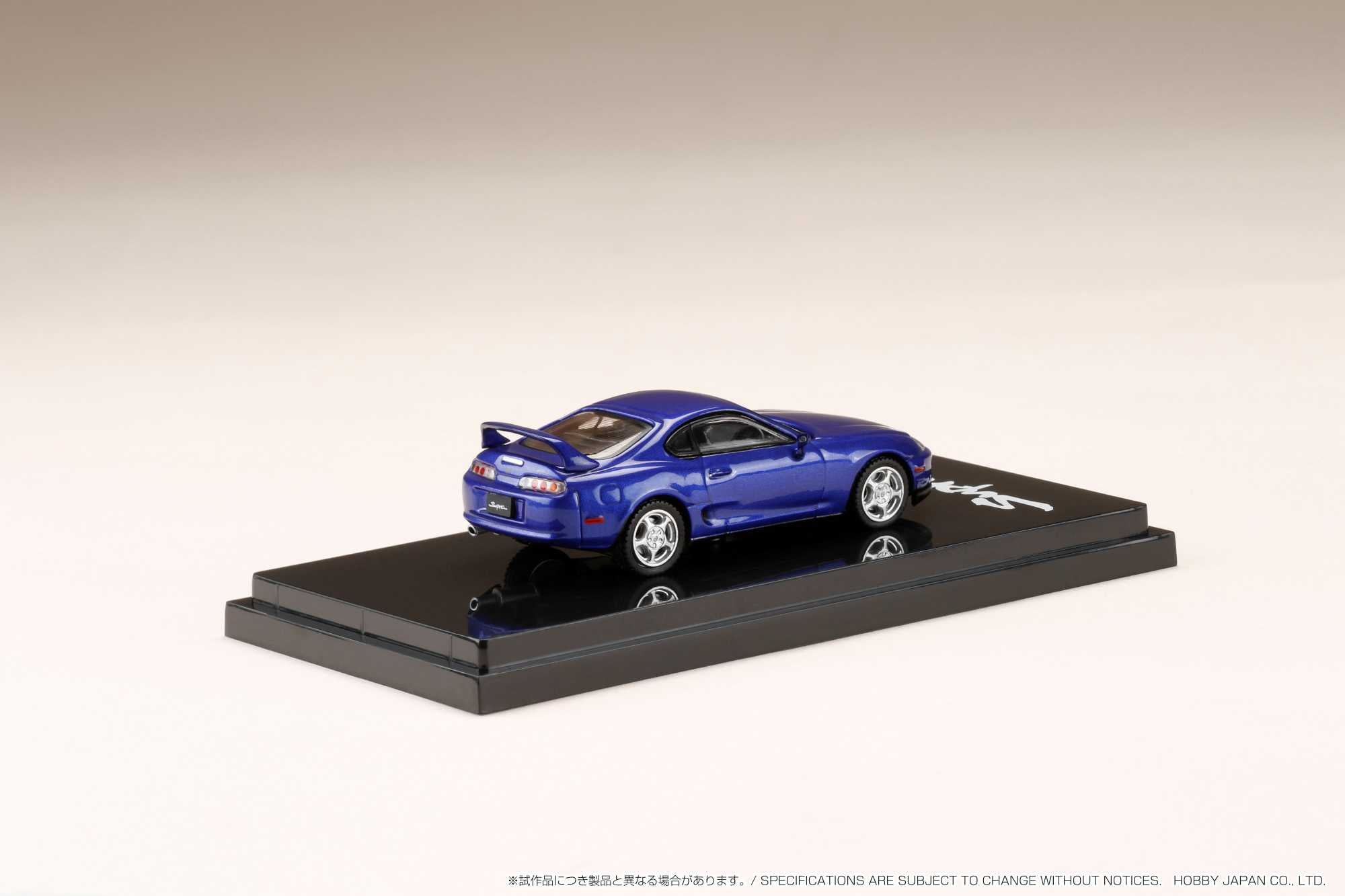 Hobby Japan 1:64 Toyota Supra RZ (A80) in Blue Mica Metallic with