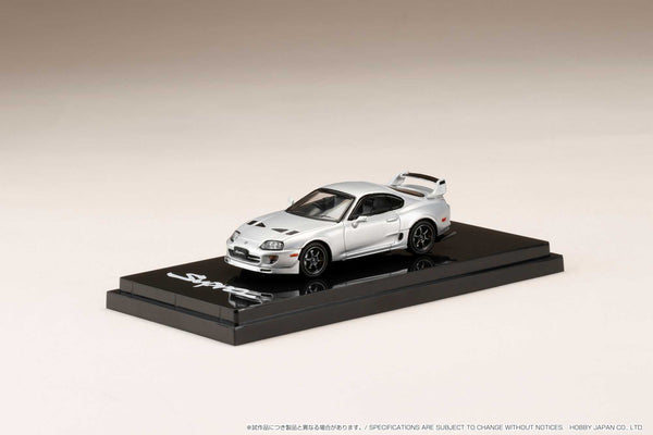 Hobby Japan 1:64 Toyota Supra (A80) JDM Performance Edition in Silver Metallic