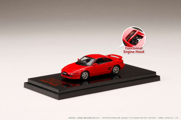 Hobby Japan 1:64 Toyota MR2 (SW20) GT-S Customized Version in Super Red II