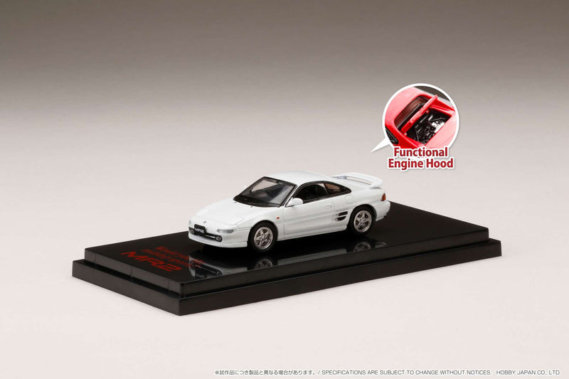 Hobby Japan 1:64 Toyota MR2 (SW20) GT-S Customized Version in Super White II