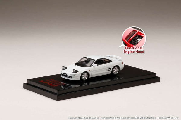 Hobby Japan 1:64 Toyota MR2 (SW20) GT-S 1996 / Open Headlight in Super White II