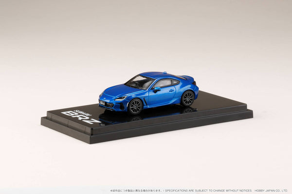 Hobby Japan 1:64 Subaru BRZ (ZD) S Edition in WR Blue Pearl