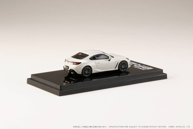Hobby Japan 1:64 Subaru BRZ (ZD) S Edition in Crystal White Pearl