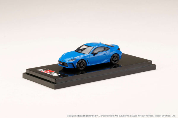 Hobby Japan 1:64 Toyota GR86 RZ Edition in Bright Blue