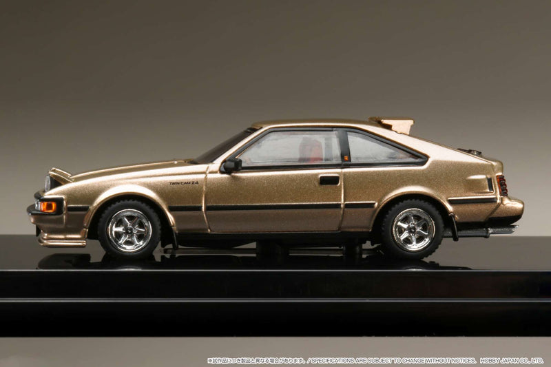 Hobby Japan 1:64 Toyota Celica XX (A60) 1983 2000GT TWINCAM24 Customized Version in Camel Beige Metallic