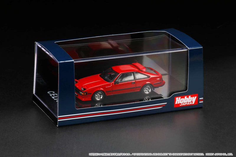 Hobby Japan 1:64 Toyota Celica XX (A60) 1983 2000GT TWINCAM24 Customized Version in Super Red