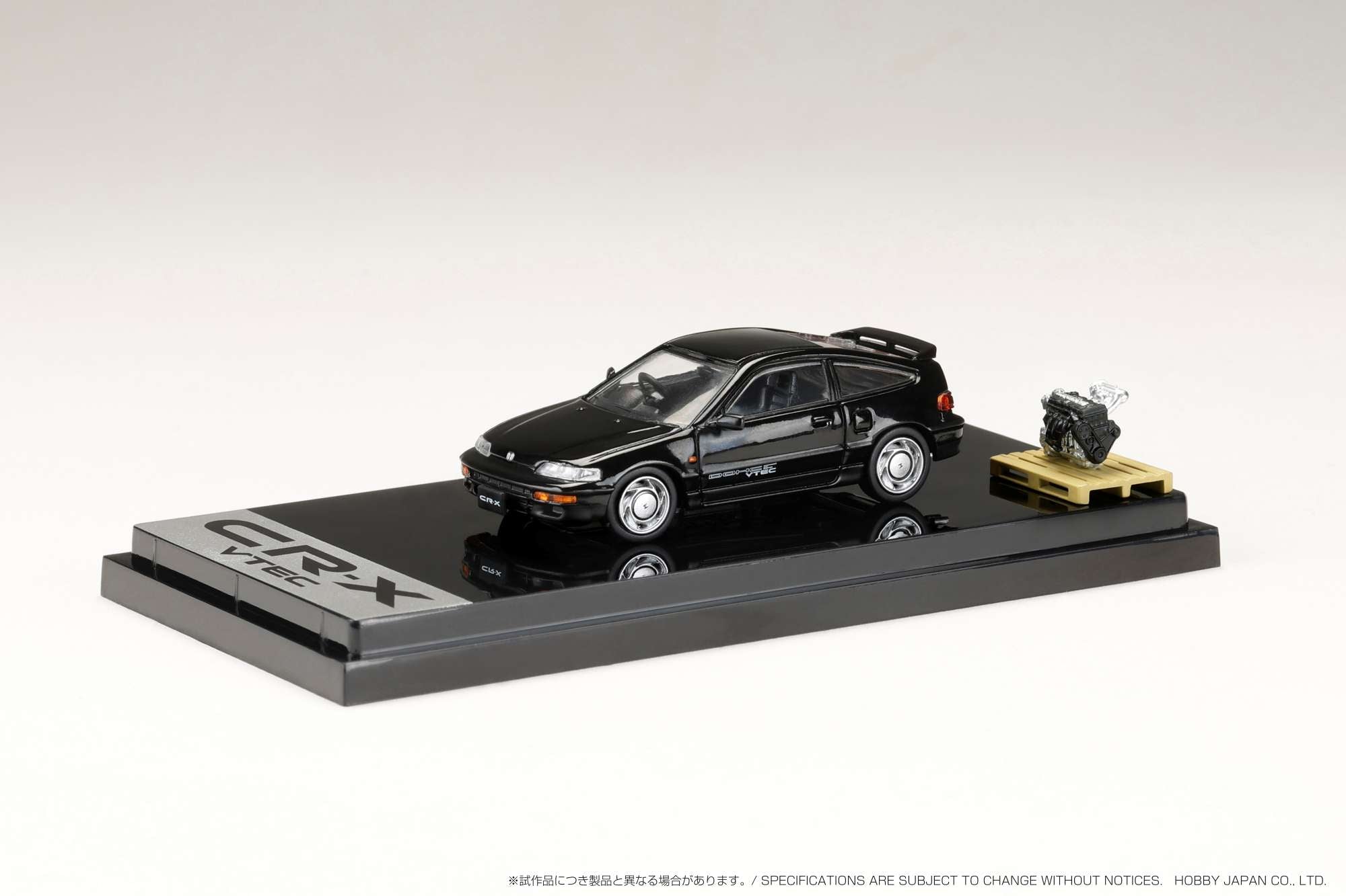 Hobby Japan 1:64 Honda CR-X SiR (EF8) 1989 with Engine