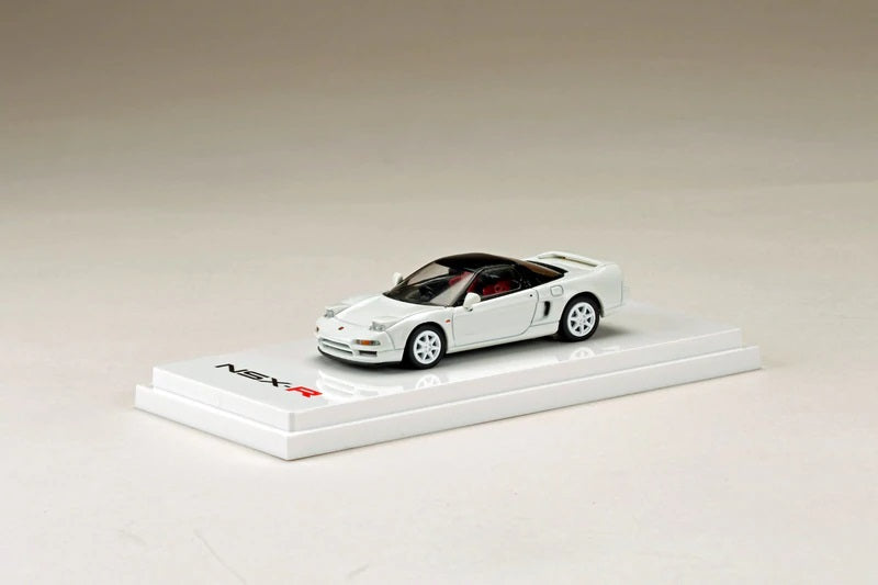 Hobby Japan 1:64 Honda NSX (NA1) Type-R 1994 in Championship White with Engine Display Model