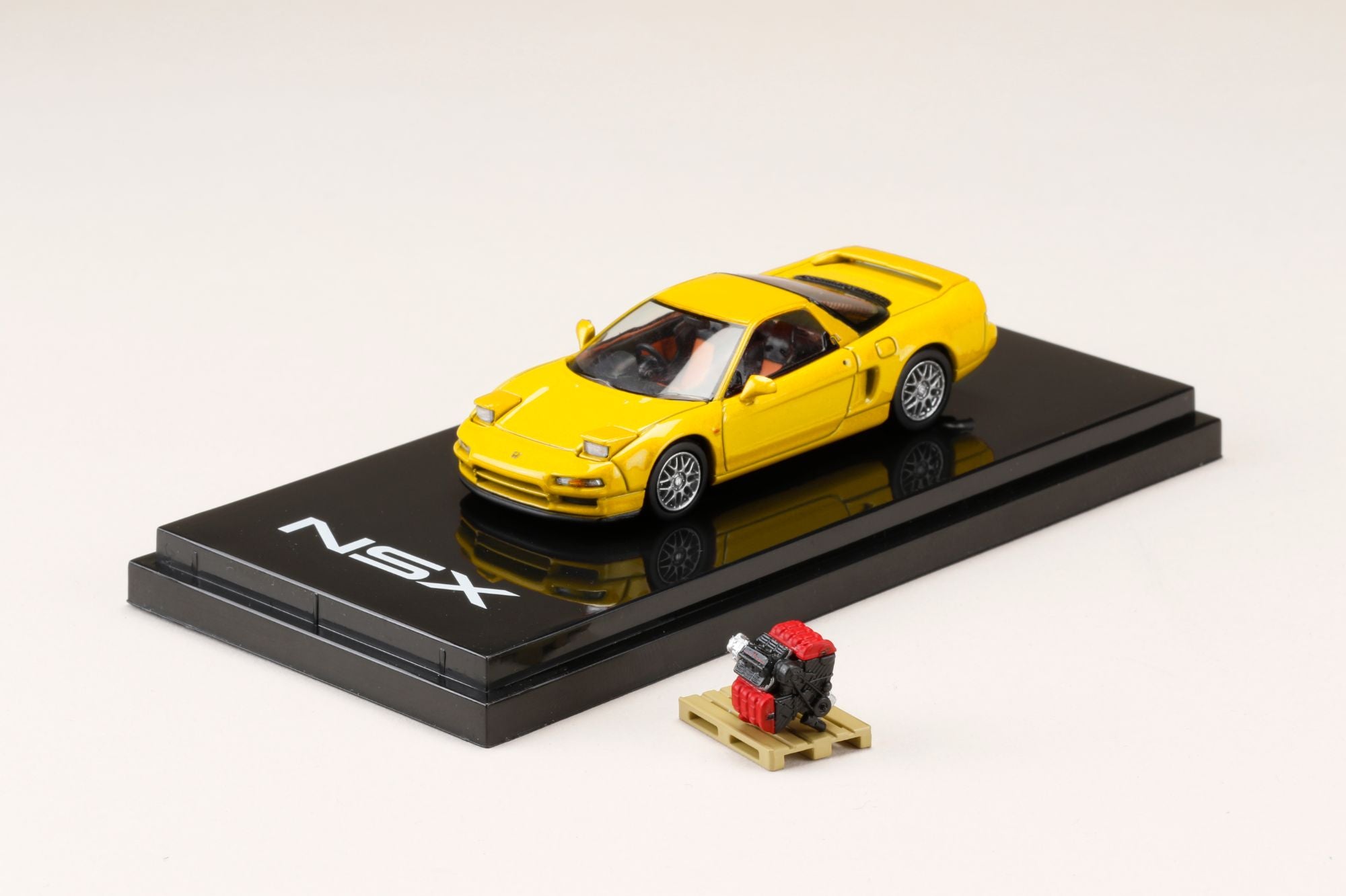 Hobby Japan 1:64 Honda NSX (NA2) 1997 Type S ZERO in Indy Yellow