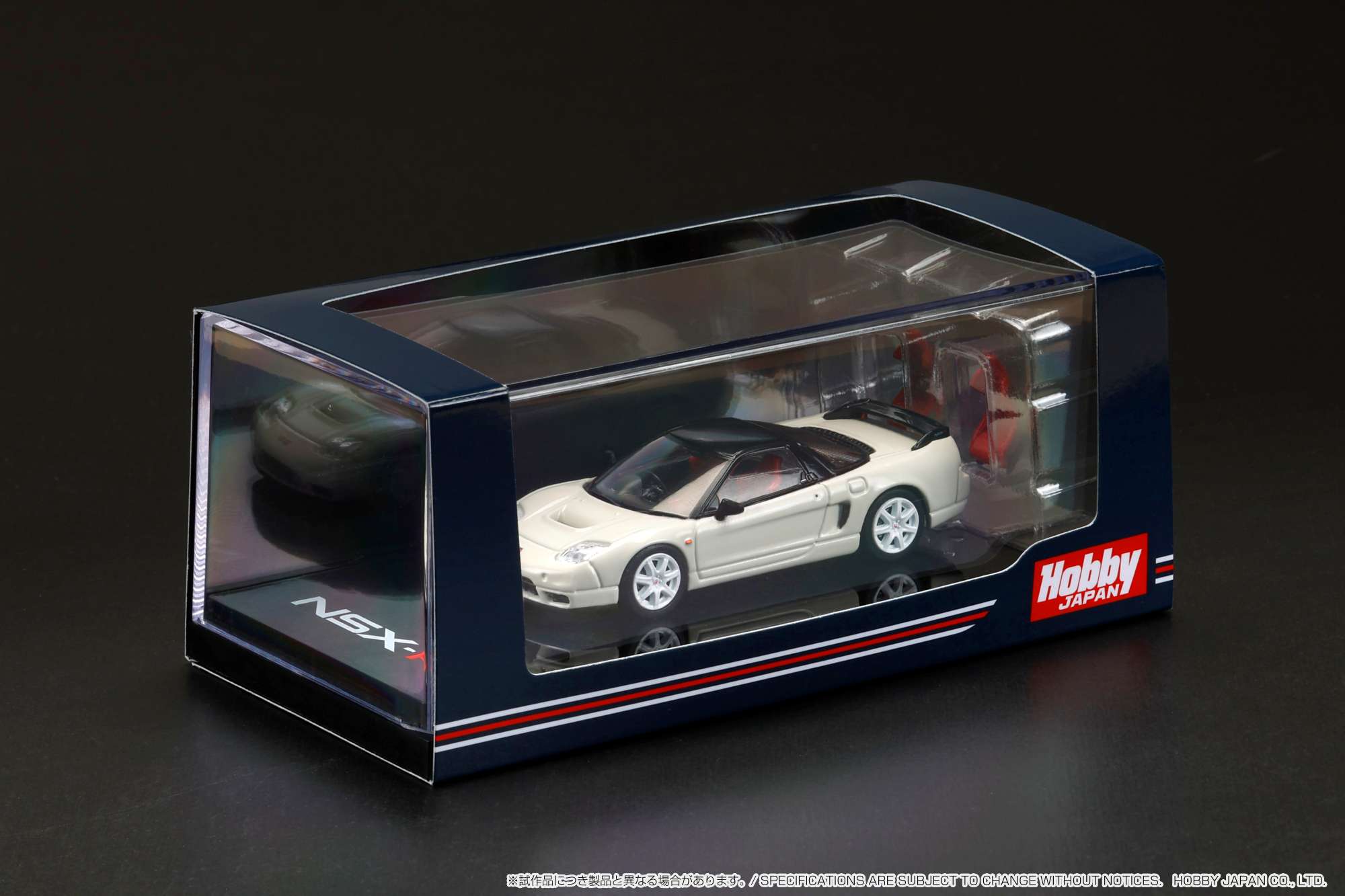 Hobby Japan 1:64 Honda NSX-R (NA2) with Genuine Seats Display