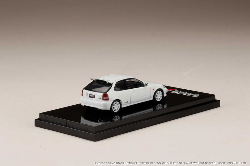 Hobby Japan 1:64 Honda Civic (EK9) Type-R in Championship White with Engine Display