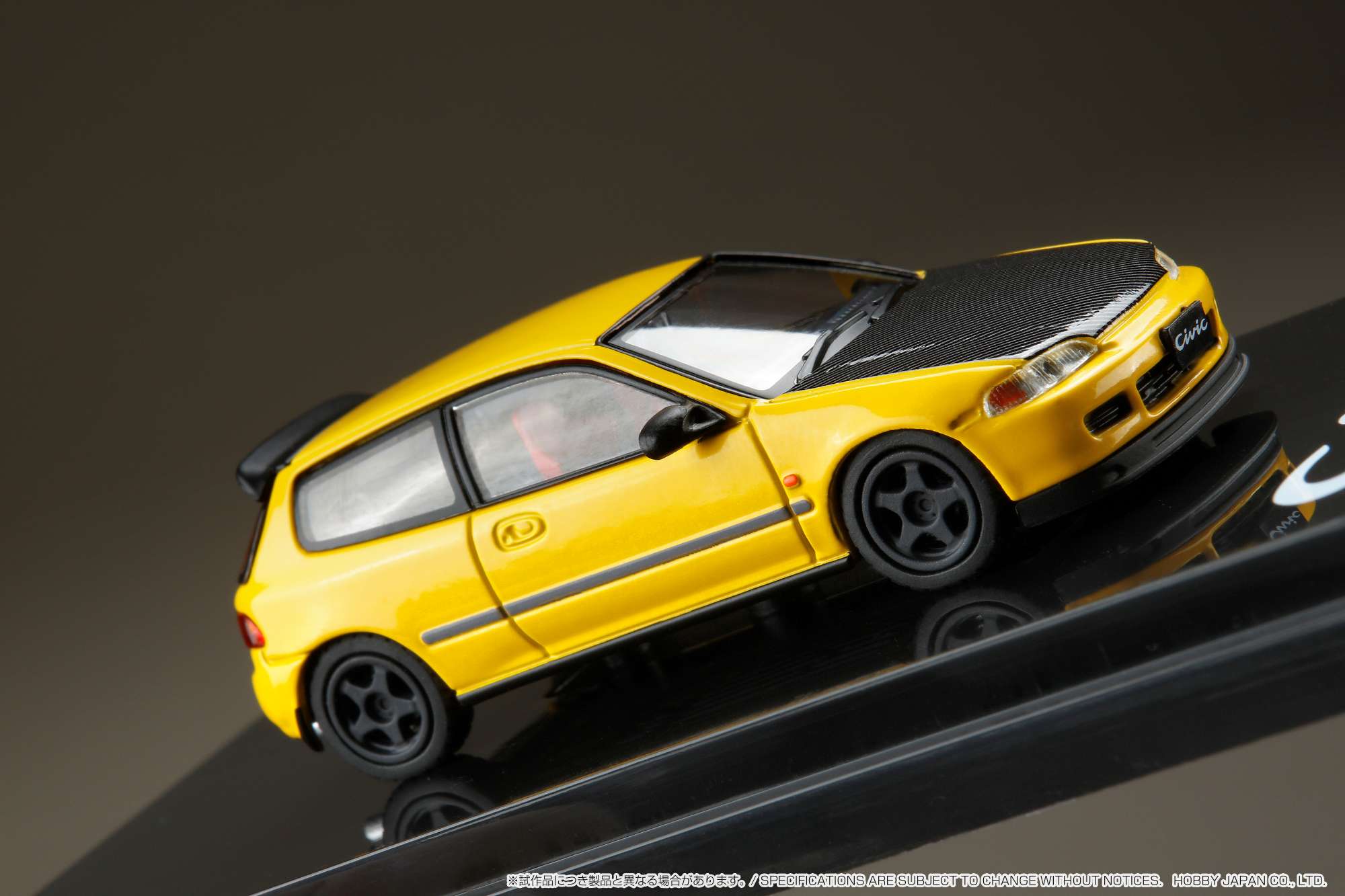 自動車 Hobby JAPAN Honda S660 a Yellow 1/18 Amazon | ホビージャパン 1/18 ホンダ S660 α カーニバル