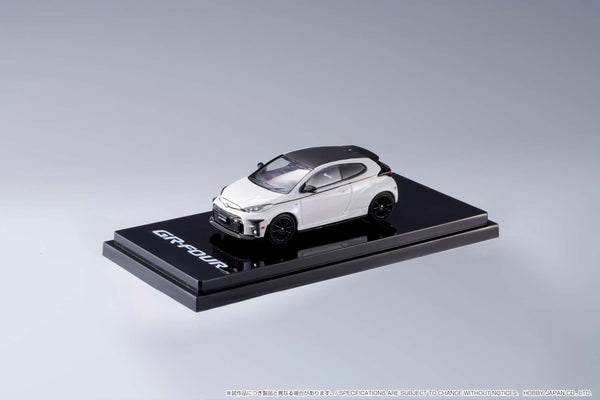 Hobby Japan 1:64 Toyota GR YARIS RZ High Performance GR Parts in Super White II