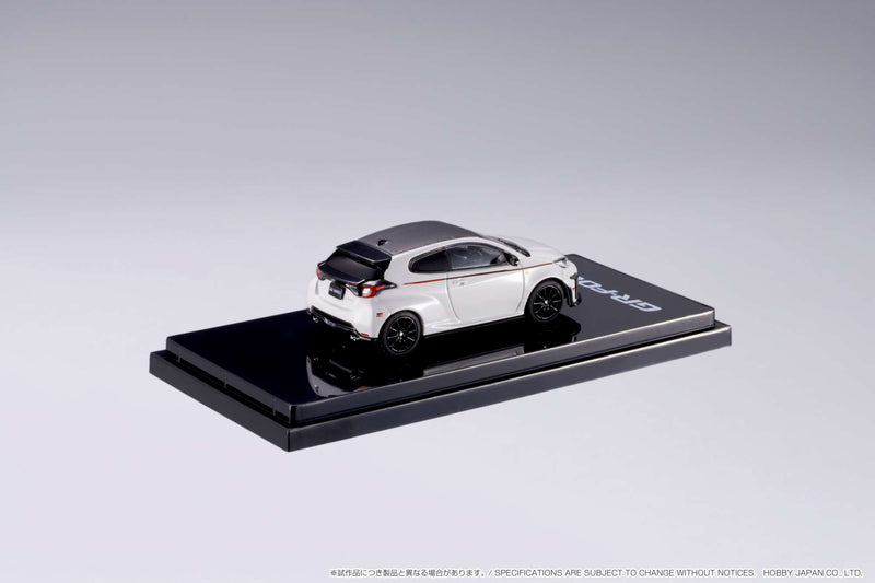 Hobby Japan 1:64 Toyota GR YARIS RZ High Performance GR Parts in Super White II