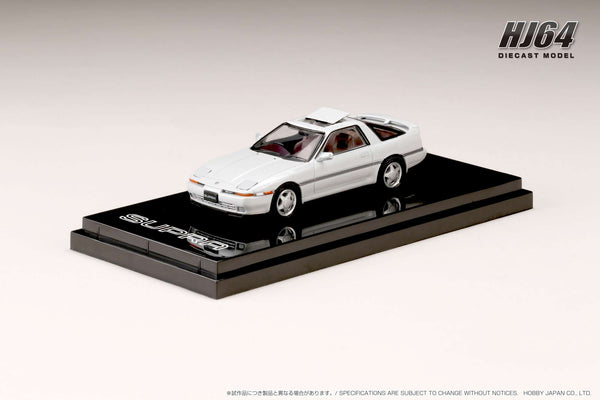 *PREORDER* Hobby Japan 1:64 Toyota Supra (A70) 2.5GT Twin Turbo Limited with Sliding Sunroof in Super White IV