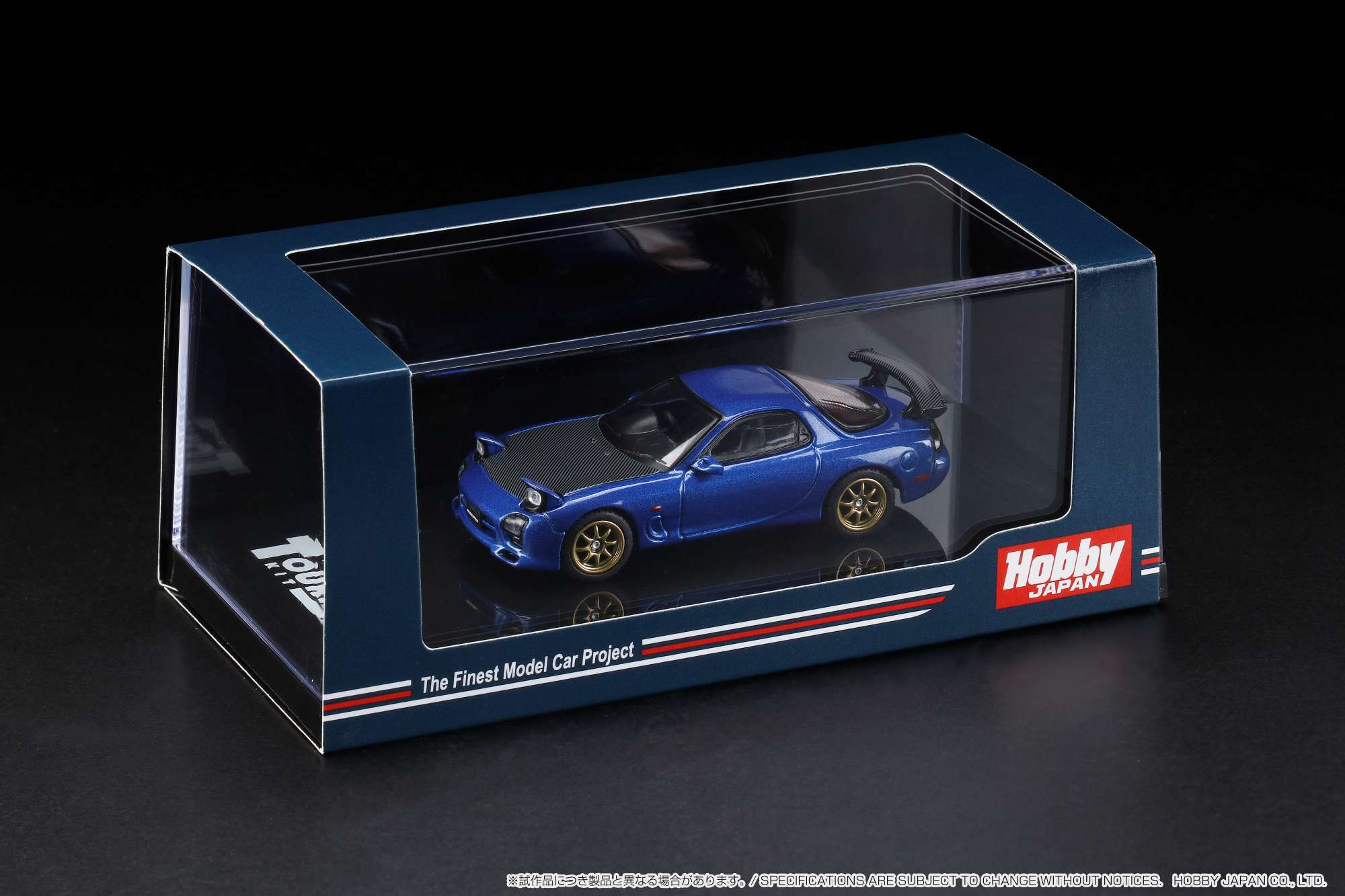 Hobby Japan 1:64 Mazda RX-7 Efini (FD3S) A-Spec with GT Wing in