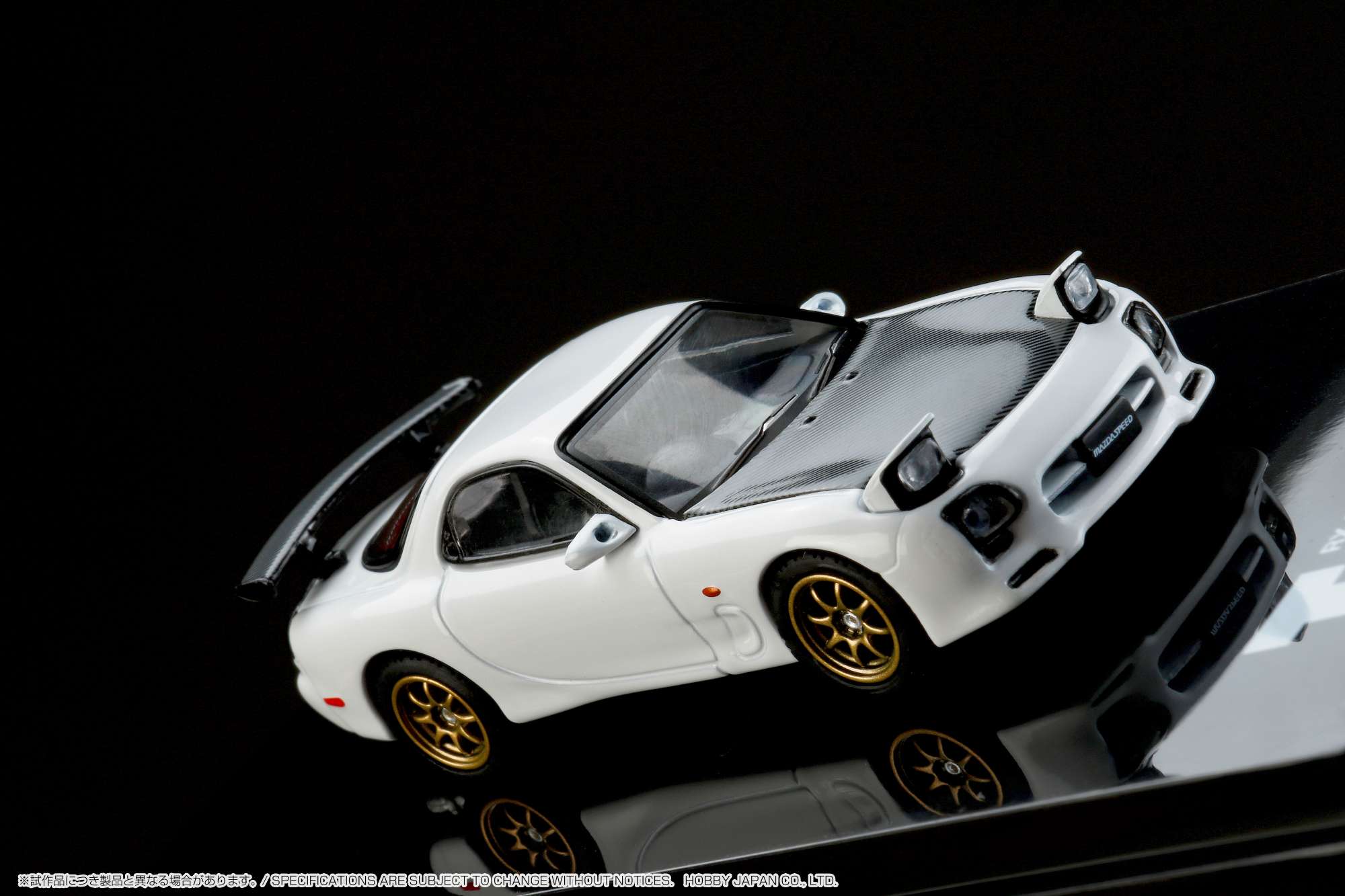 Hobby Japan 1:64 Mazda RX-7 Efini (FD3S) A-Spec with GT Wing in