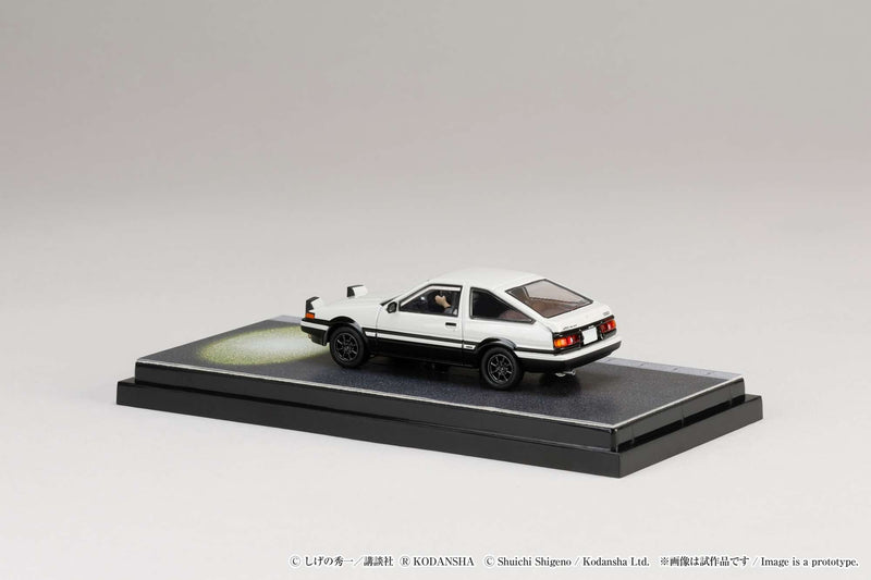 Hobby Japan 1:64 Toyota SPRINTER TRUENO GT APEX AE86 / INITIAL D VS Takeshi Nakazato With Takumi Fujiwara Figure