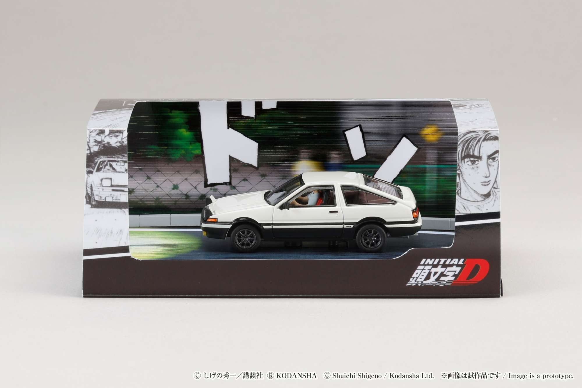 TOYOTA 86 INITIAL D JK886 ミニカー 並行輸入品】 TOMY イニシャルD トヨタ AE86 藤原拓海 UNLIMITED