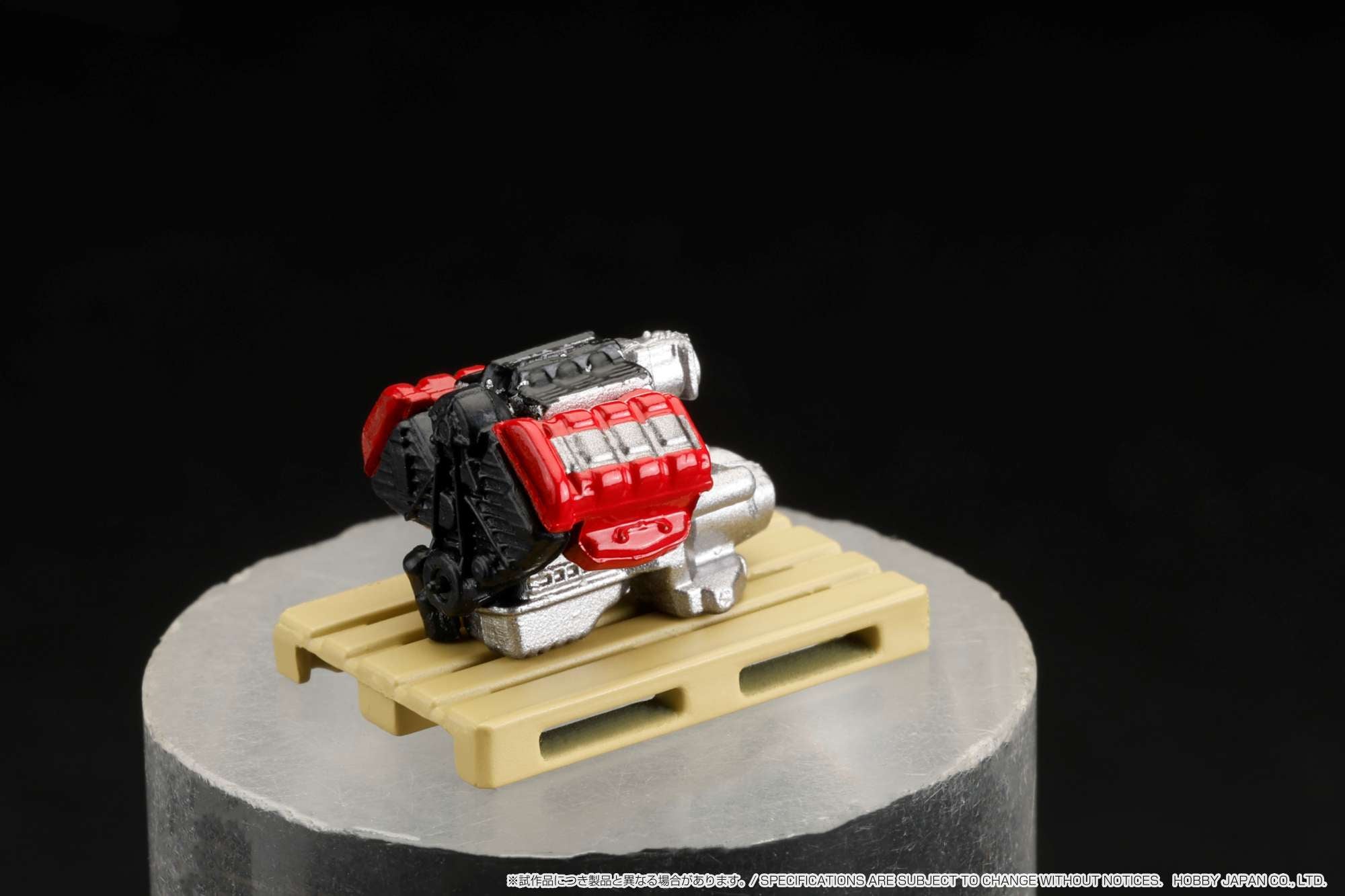 Hobby Japan 1:64 Honda NSX Coupe with Engine Display Model in Lime