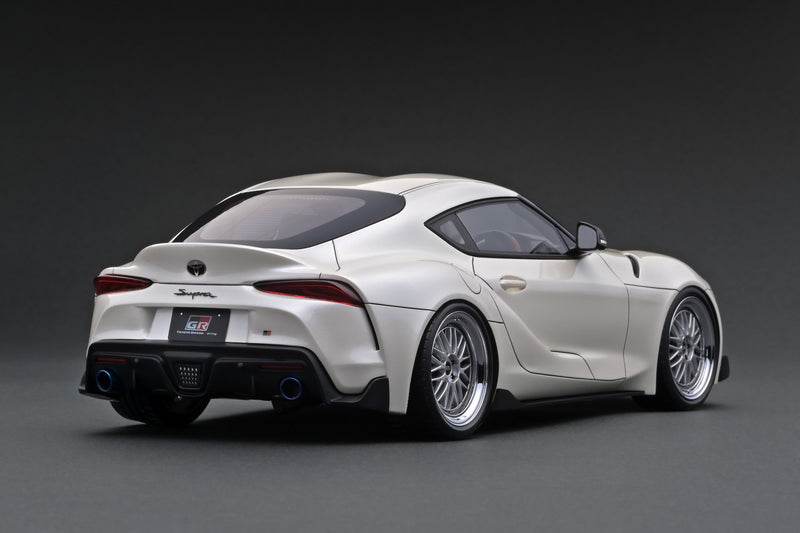 Ignition Model 1:18 Toyota GR Supra RZ (A90) Pearl White