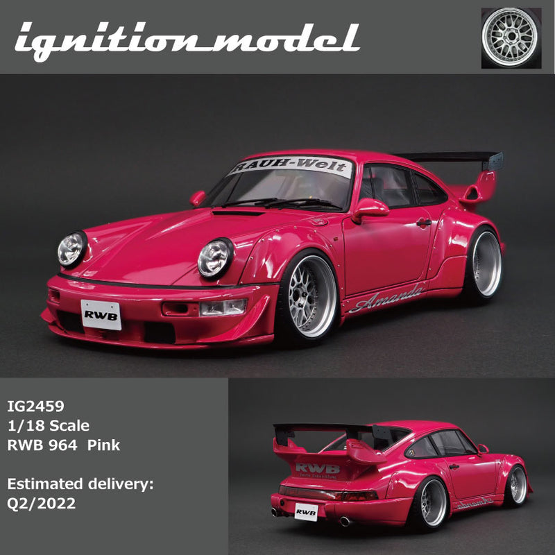 Ignition Model 1:18 Porsche 964 RWB in Pink